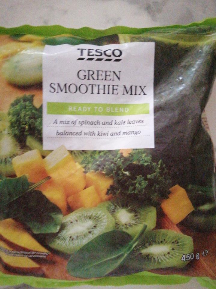 Fotografie - Green smoothie mix Tesco