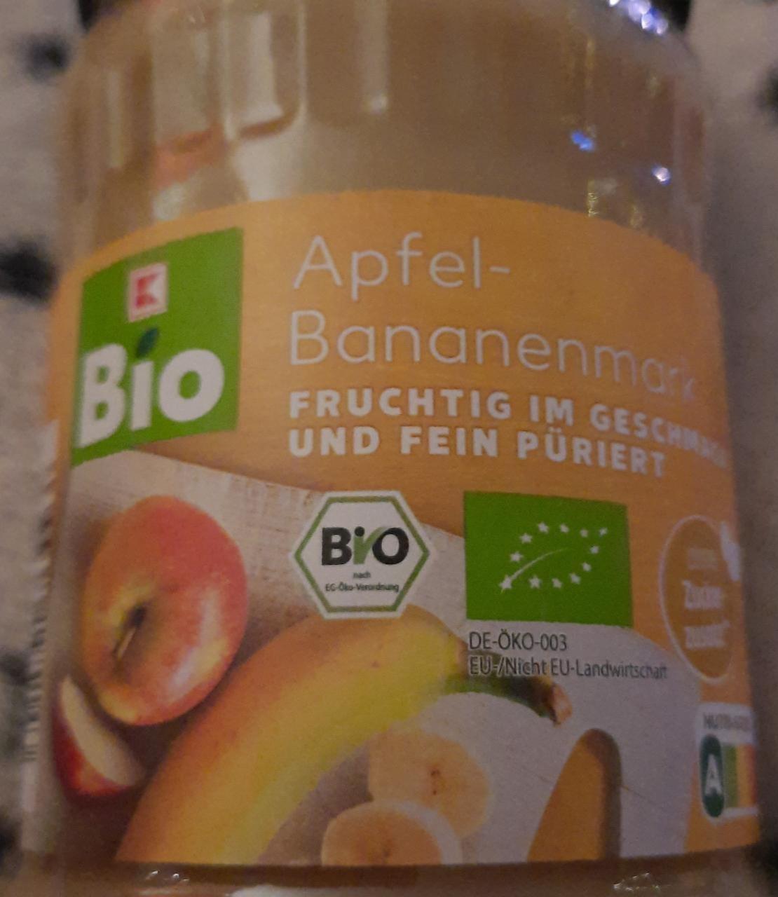 Fotografie - Apfel-Bananenmark K-Bio