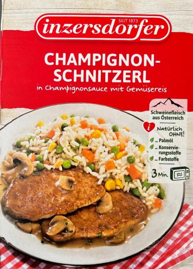 Fotografie - Champignon-Schnitzerl Inzersdorfer