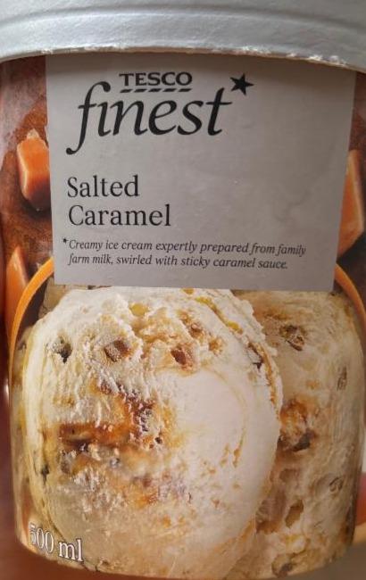 Fotografie - Salted Caramel Ice cream Tesco finest