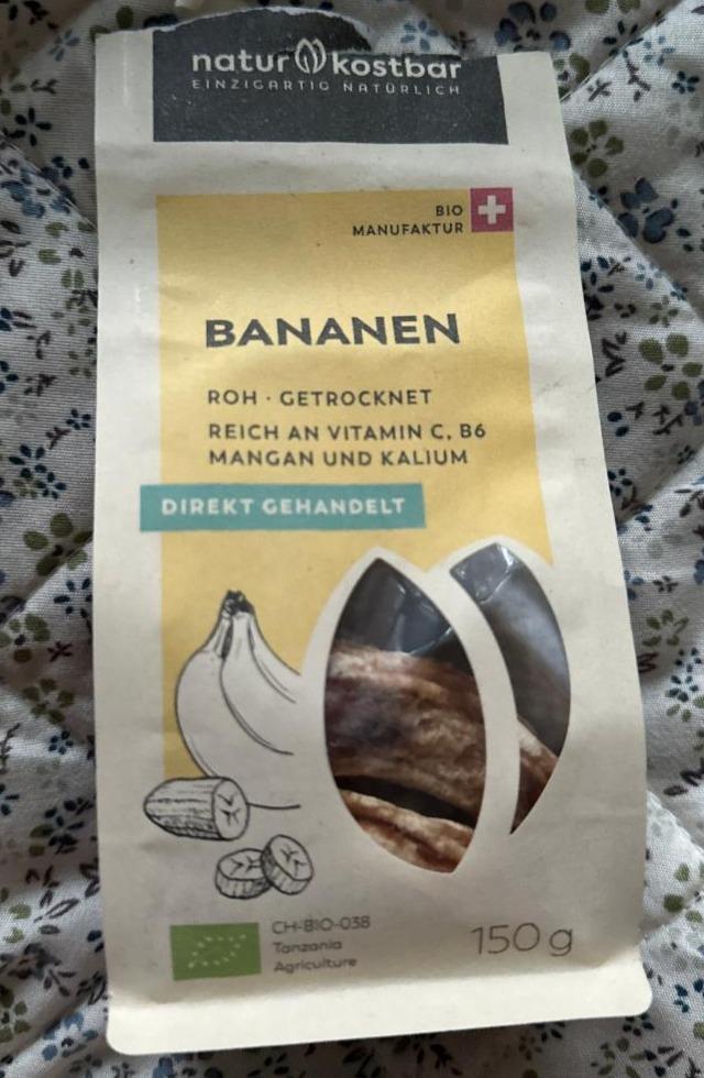 Fotografie - Bio bananen Natur kostbar