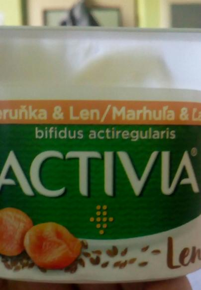 Fotografie - Activia meruňka & len