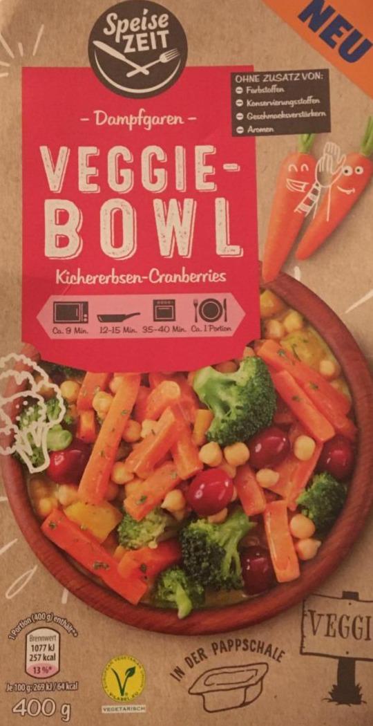 Fotografie - Veggie-Bowl Kichererbsen-Cranberries Speise ZEIT