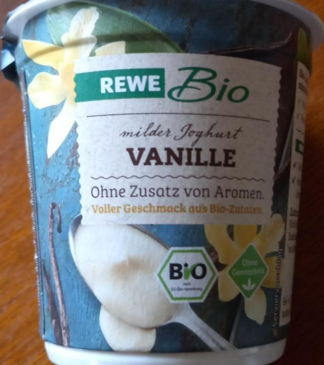 Fotografie - Milder Joghurt Vanille Rewe Bio