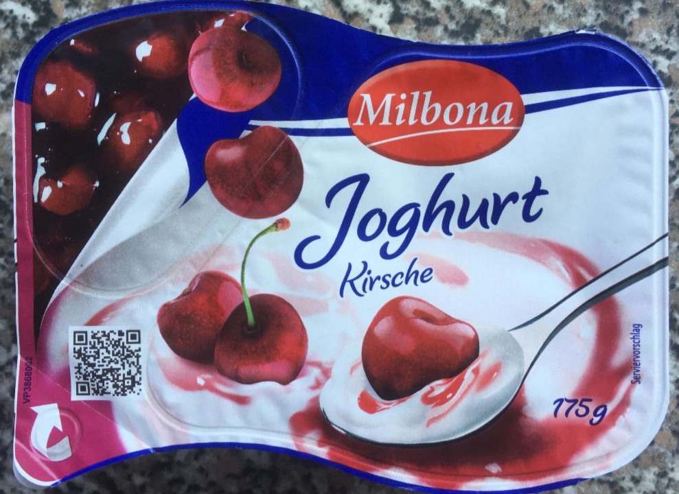 Fotografie - Joghurt kirsche Milbona