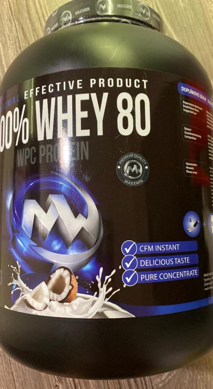 Fotografie - 100% Whey 80 WPC PROTEIN MaxxWin