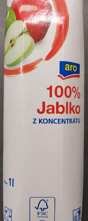 Fotografie - 100% jablko z koncentrátu Aro