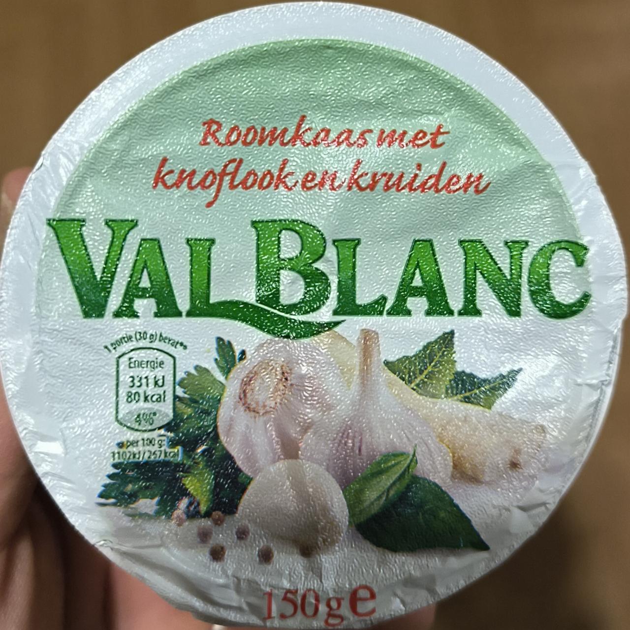 Fotografie - Roomkaas met knoflook en kruiden ValBlanc