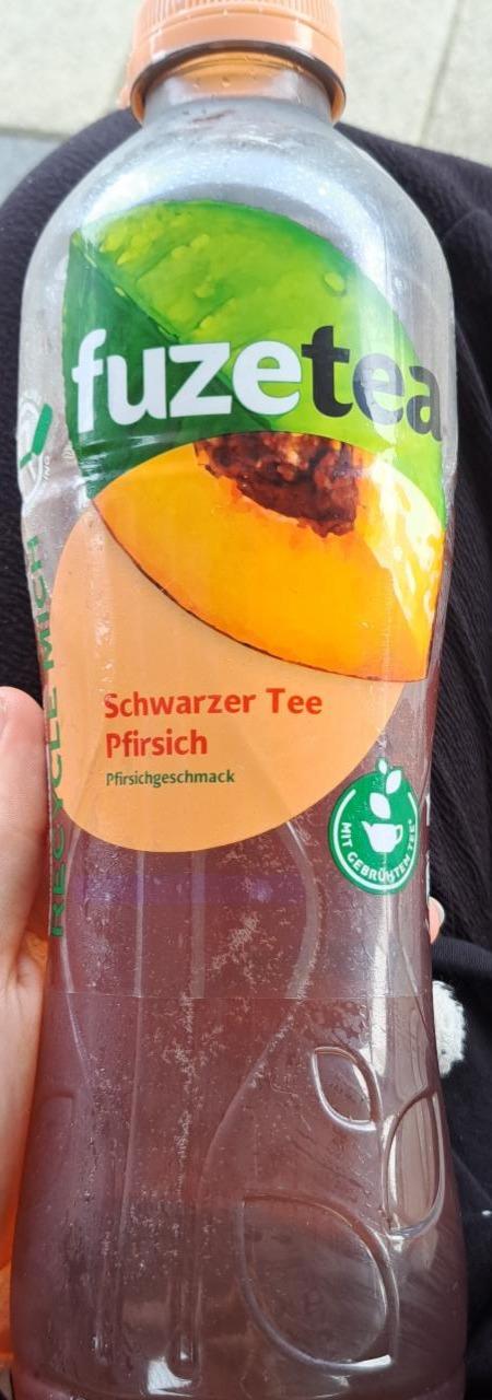 Fotografie - Schwarzer Tee Pfirsich Fuzetea