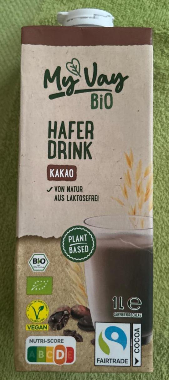 Fotografie - Bio hafer drink kakao My Vay