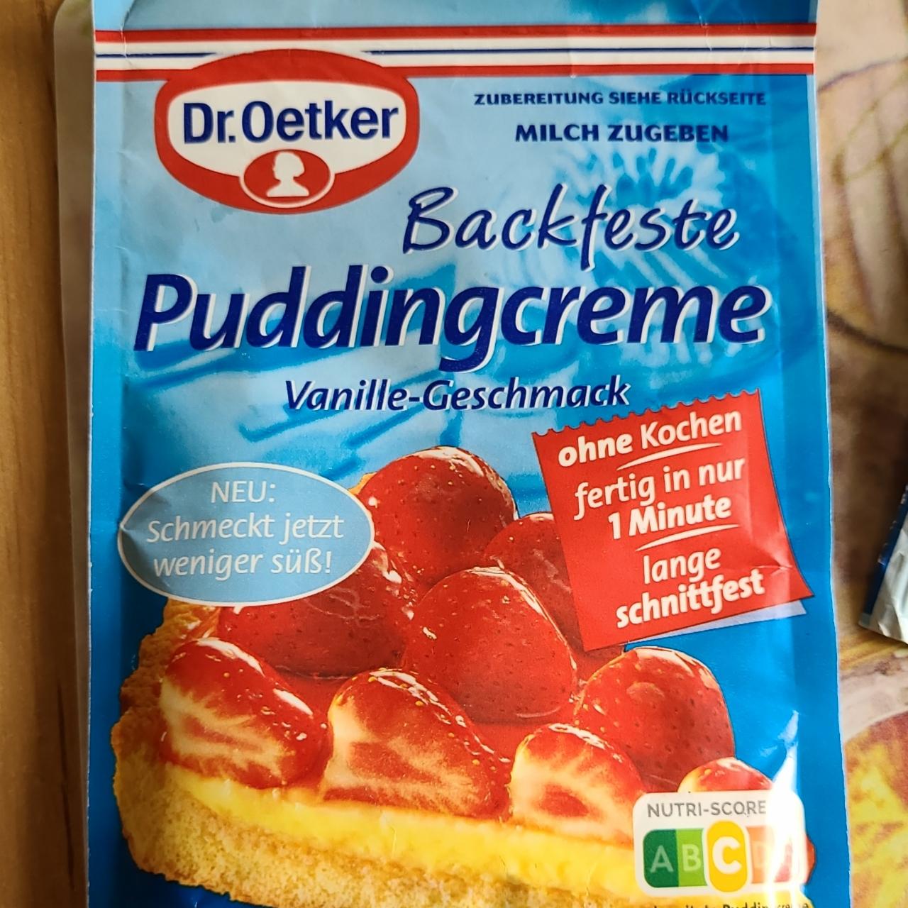 Fotografie - Puding bez vaření vanilka hotový pokrm Dr. Oetker