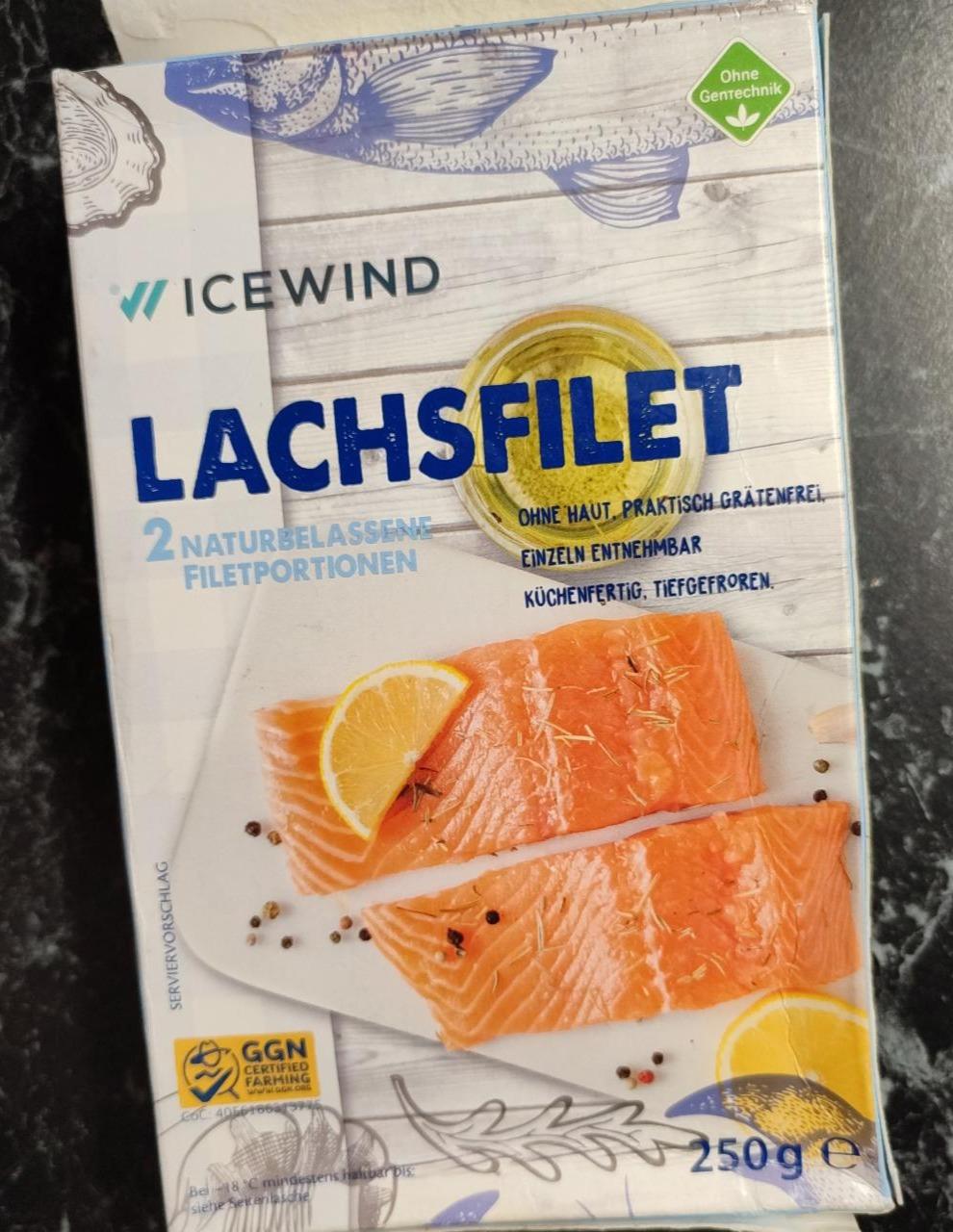 Fotografie - Lachsfilet Icewind