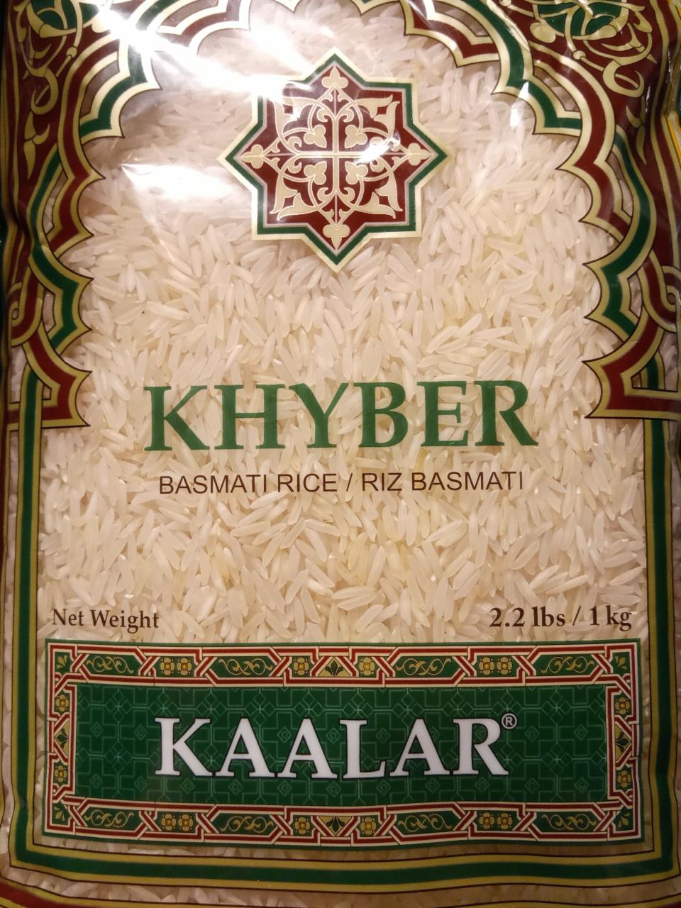 Fotografie - Khyber Basmati rice Kaalar