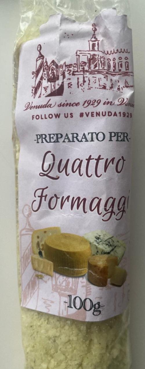 Fotografie - Preparato per Quattro Formaggi Venuda