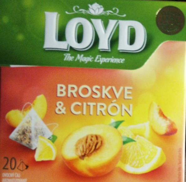 Fotografie - Loyd broskve a citron