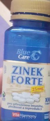 Fotografie - zinek forte Blue Care