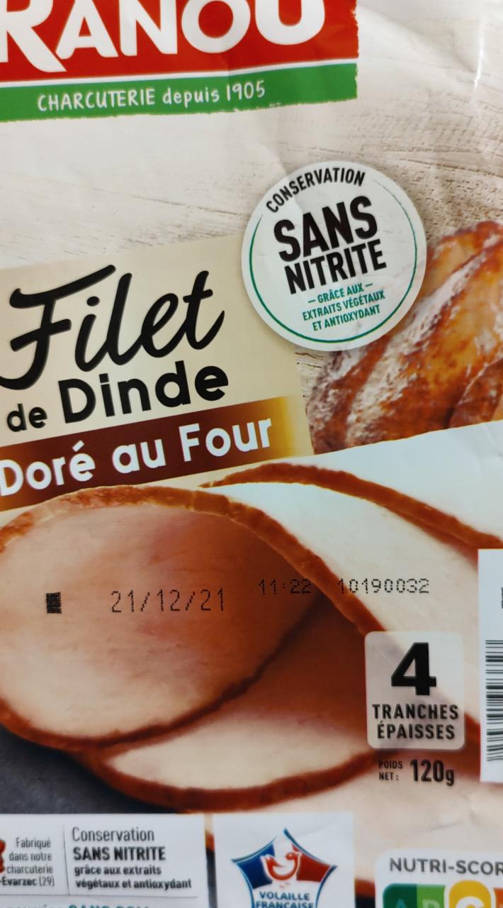 Fotografie - Filet de Dinde Doré au Four Monique Ranou