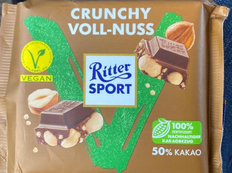 Fotografie - Crunchy Voll-Nuss Ritter Sport