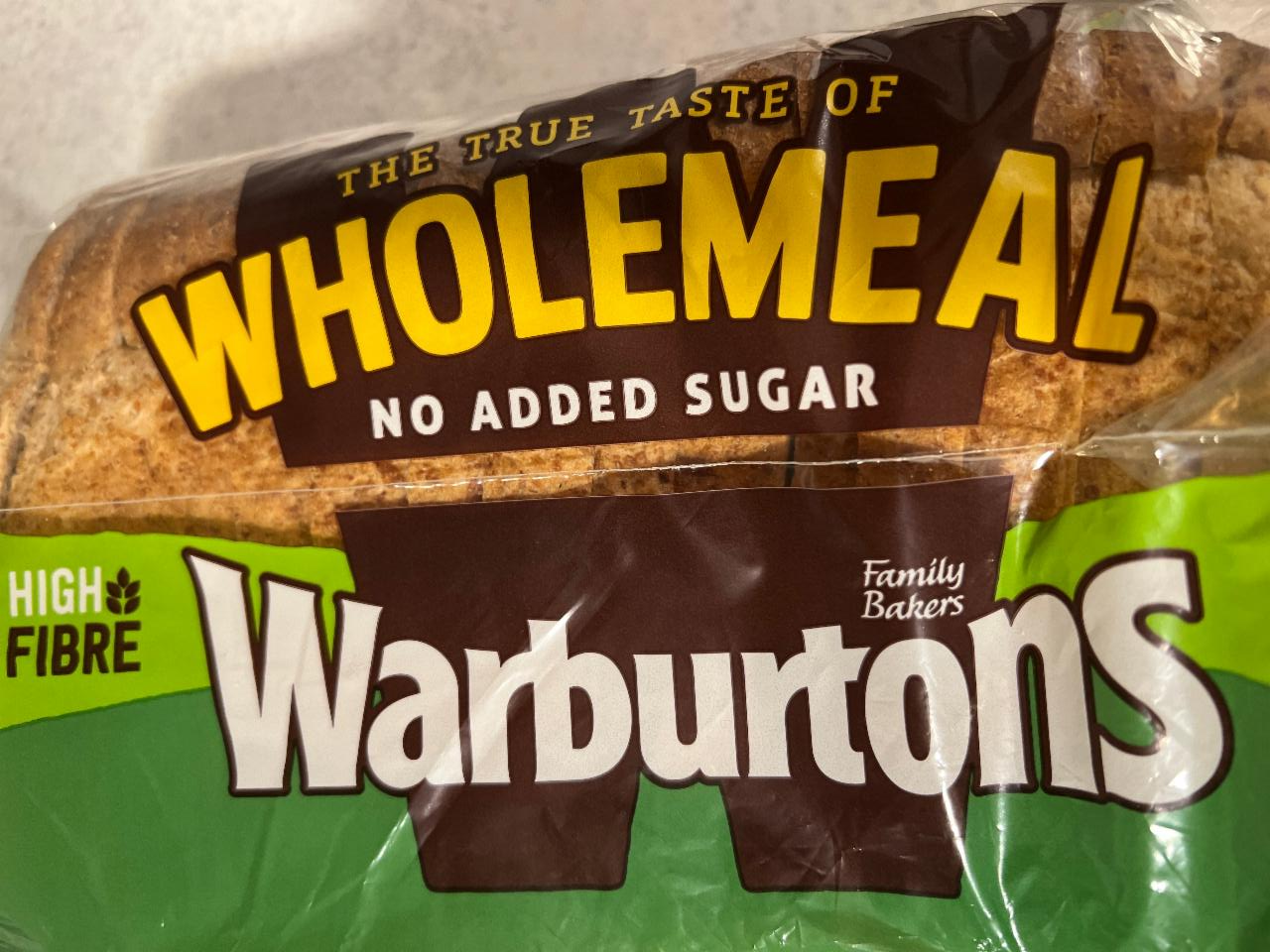 Fotografie - The True Taste Of Wholemeal Warburtons