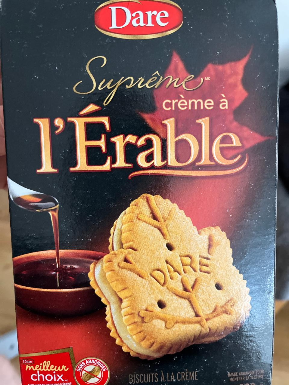 Fotografie - Suprème crème à l'Erable Dare