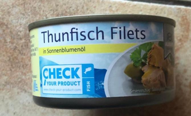 Fotografie - Thunfisch Filets in Sonnenblumenöl Almare Seafood