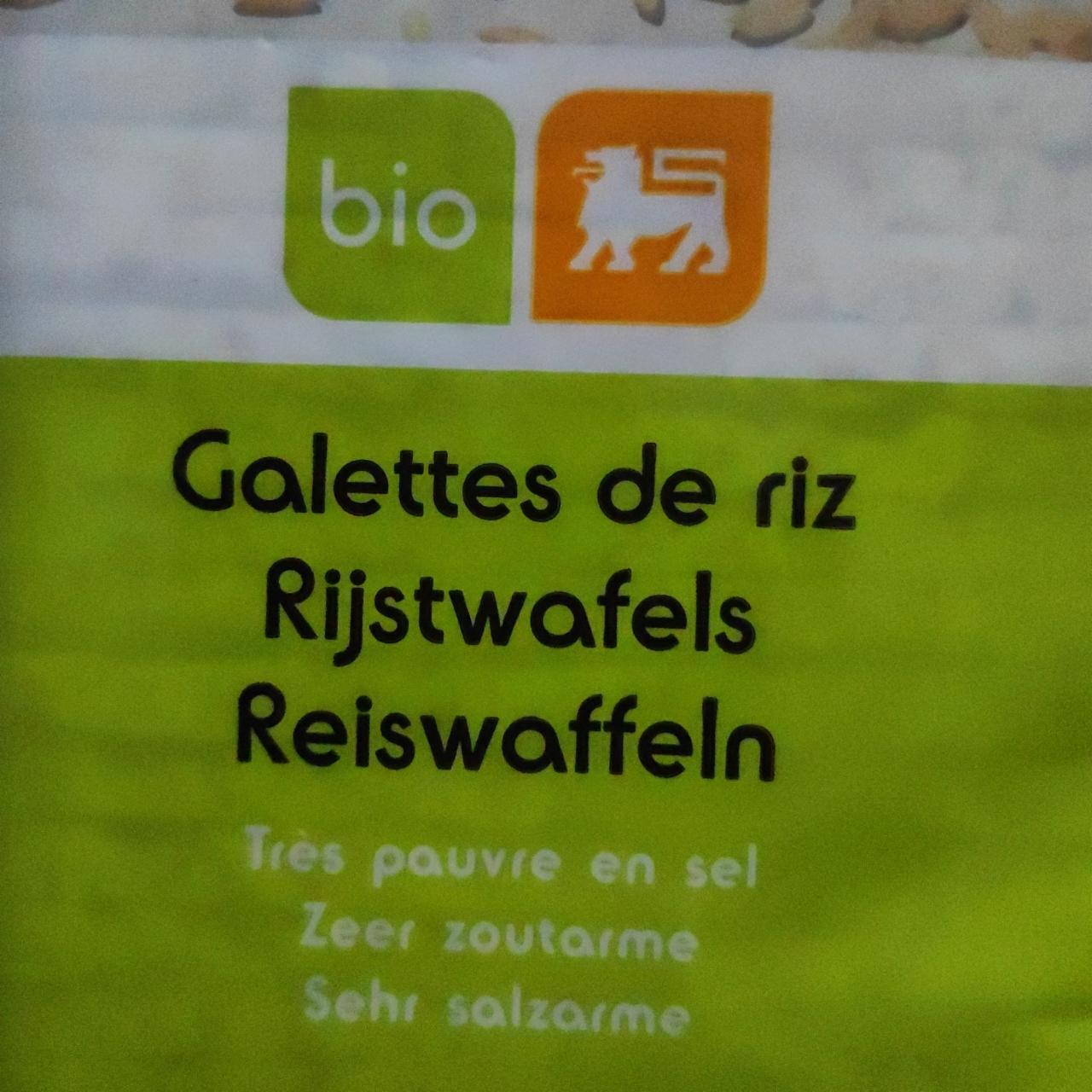 Fotografie - Reiswaffeln ohne salz bio Aldi