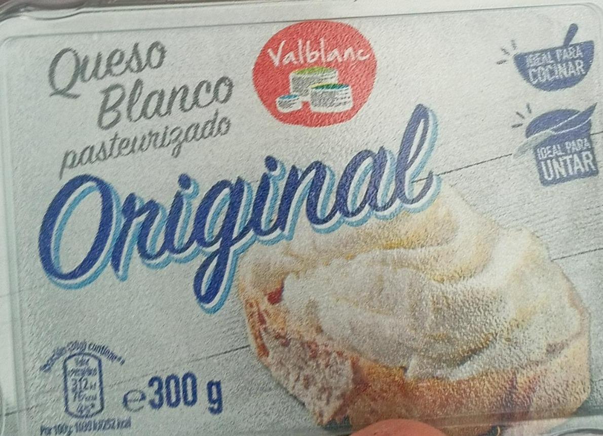 Fotografie - Queso Blanco pasteurizado Original Valblanc