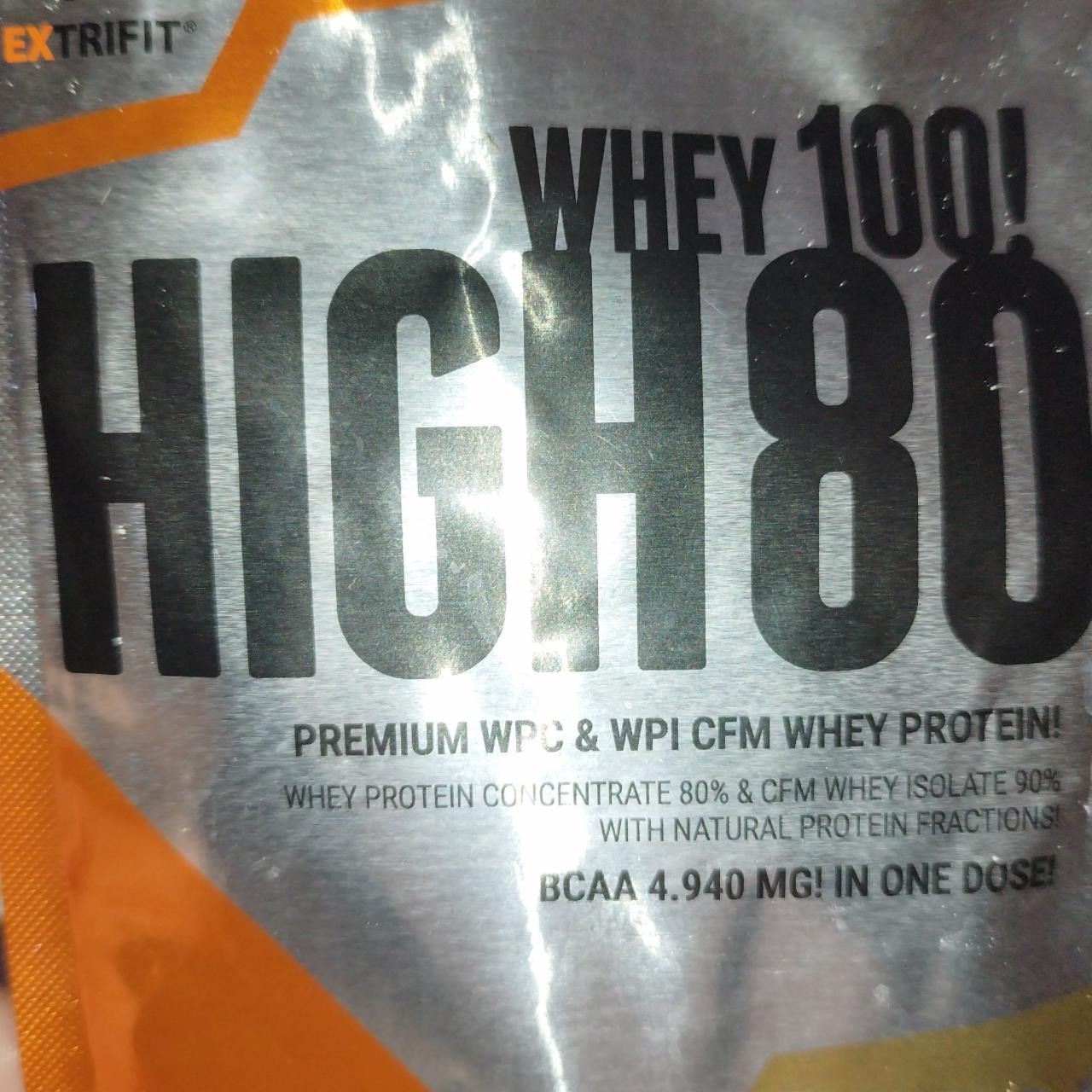 Fotografie - Whey 100! High 80 Apple strudel Extrifit