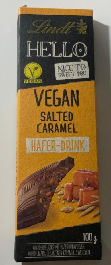 Fotografie - Vegan Salted Caramel hafer drink Lindt