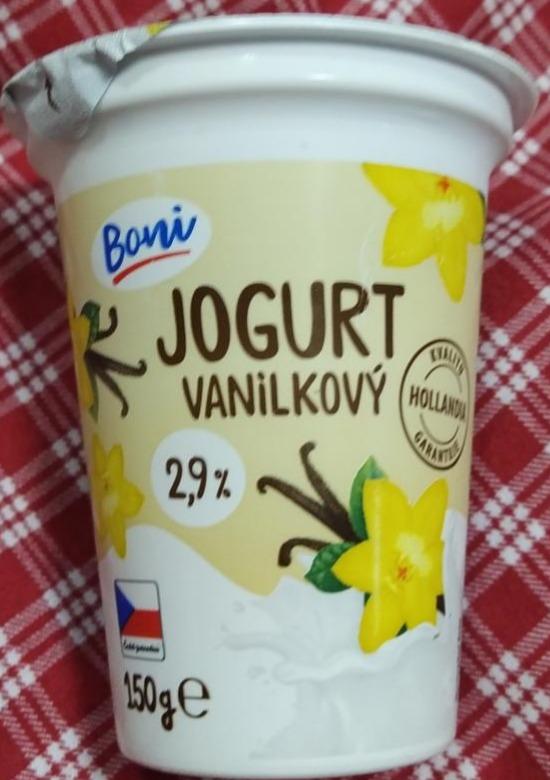 Fotografie - Jogurt vanilkový Boni