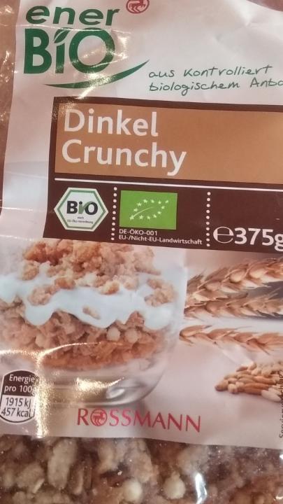 Fotografie - Dinkel Crunchy müsli se špaldou EnerBio