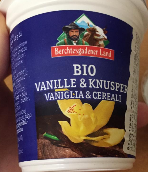 Fotografie - BIO Vanille & Knusper Joghurt Berchtesgadener Land