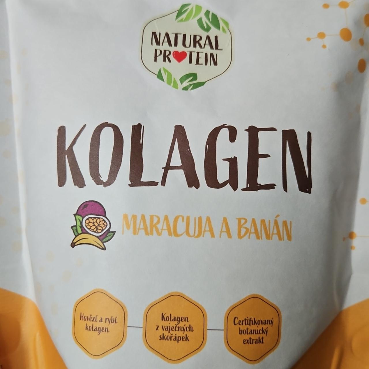 Fotografie - Kolagen maracuja a banán Natural protein