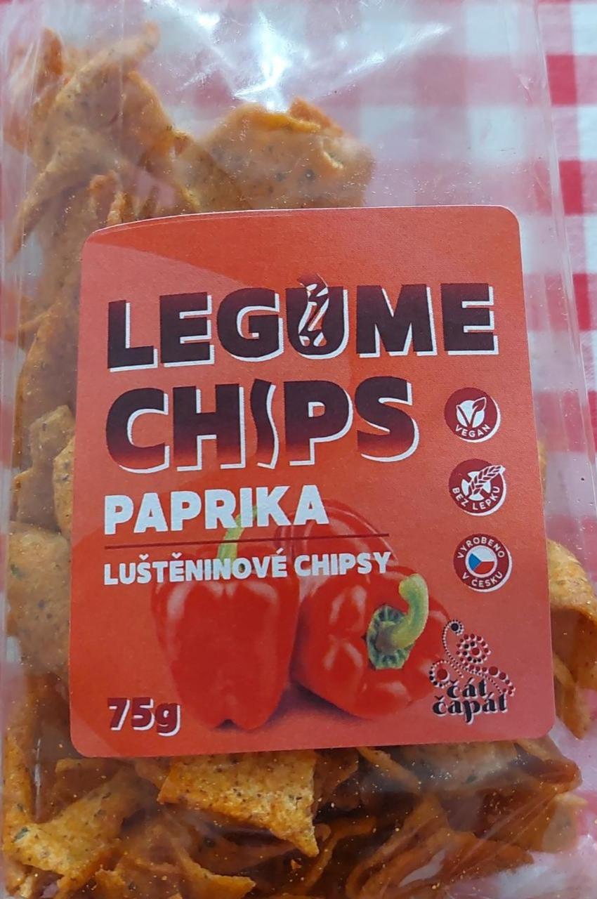 Fotografie - Legume Chips Paprika Čát čapát