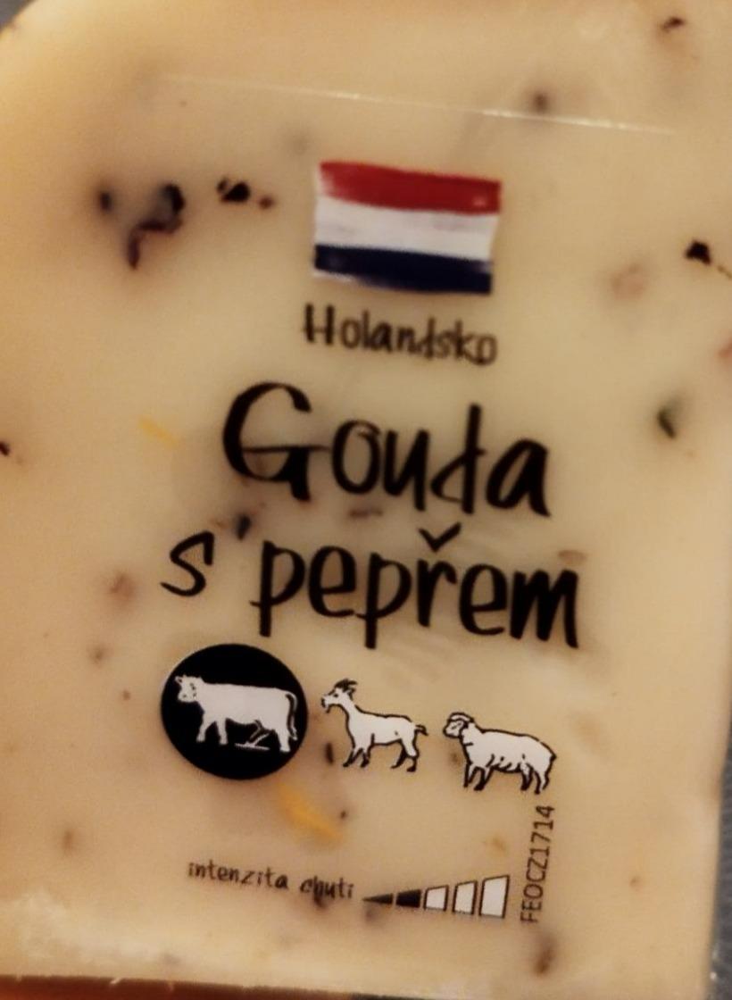 Fotografie - Gouda s pepřem Holandsko Kaufland