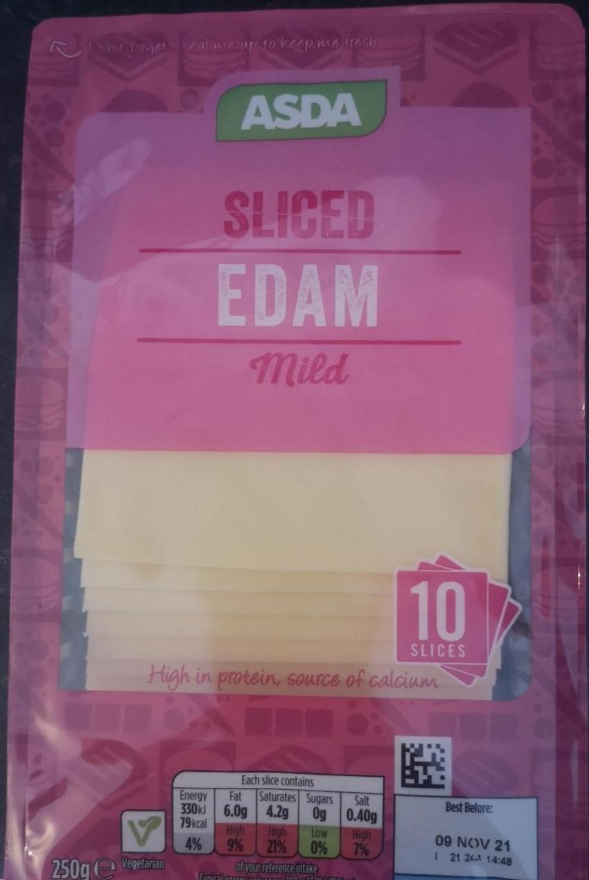 Fotografie - Sliced Edam Mild Asda