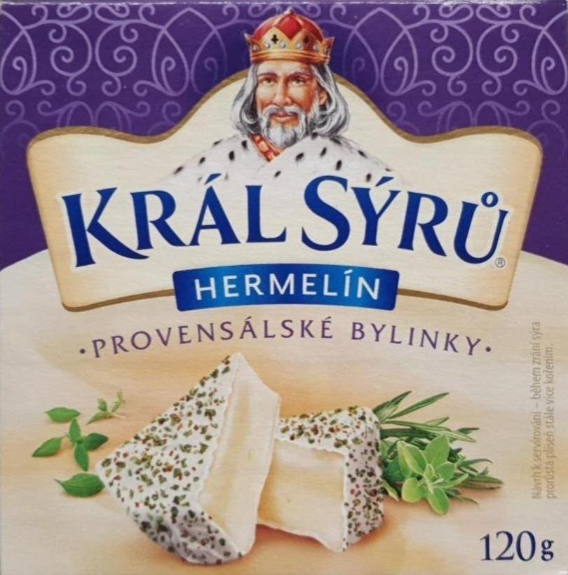 Fotografie - Hermelín provensálské bylinky Král Sýrů