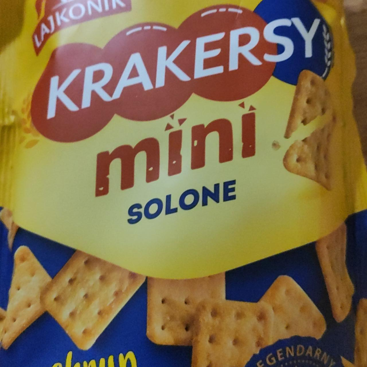 Fotografie - Krakersy mini solone Lajkonik