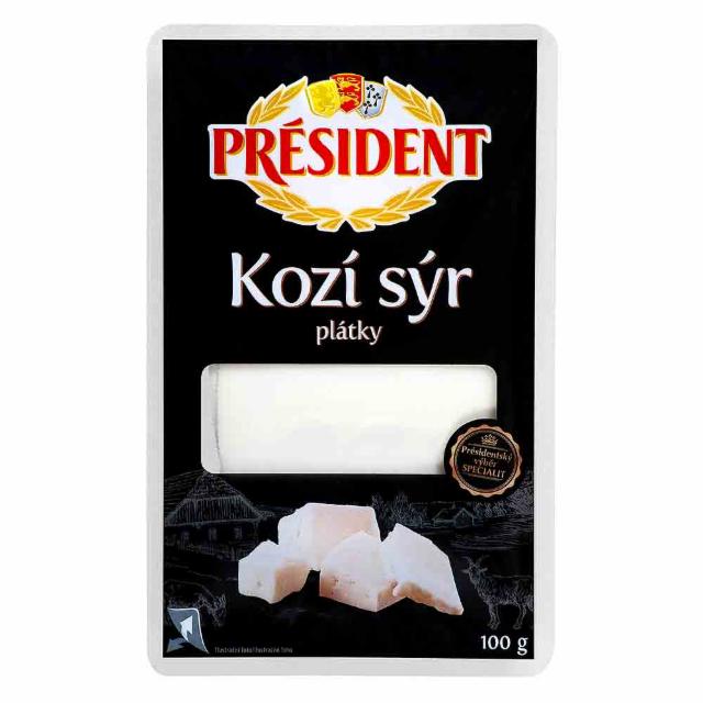 Fotografie - Kozí sýr plátky Président