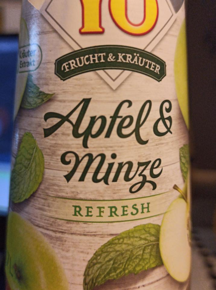 Fotografie - Sirup Fresh Apfel & Minze Yo