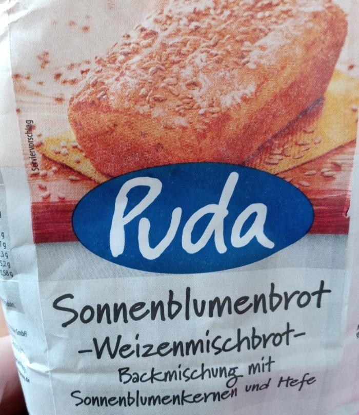 Fotografie - Sonnenblumenbrot Weizenmischbrot Puda