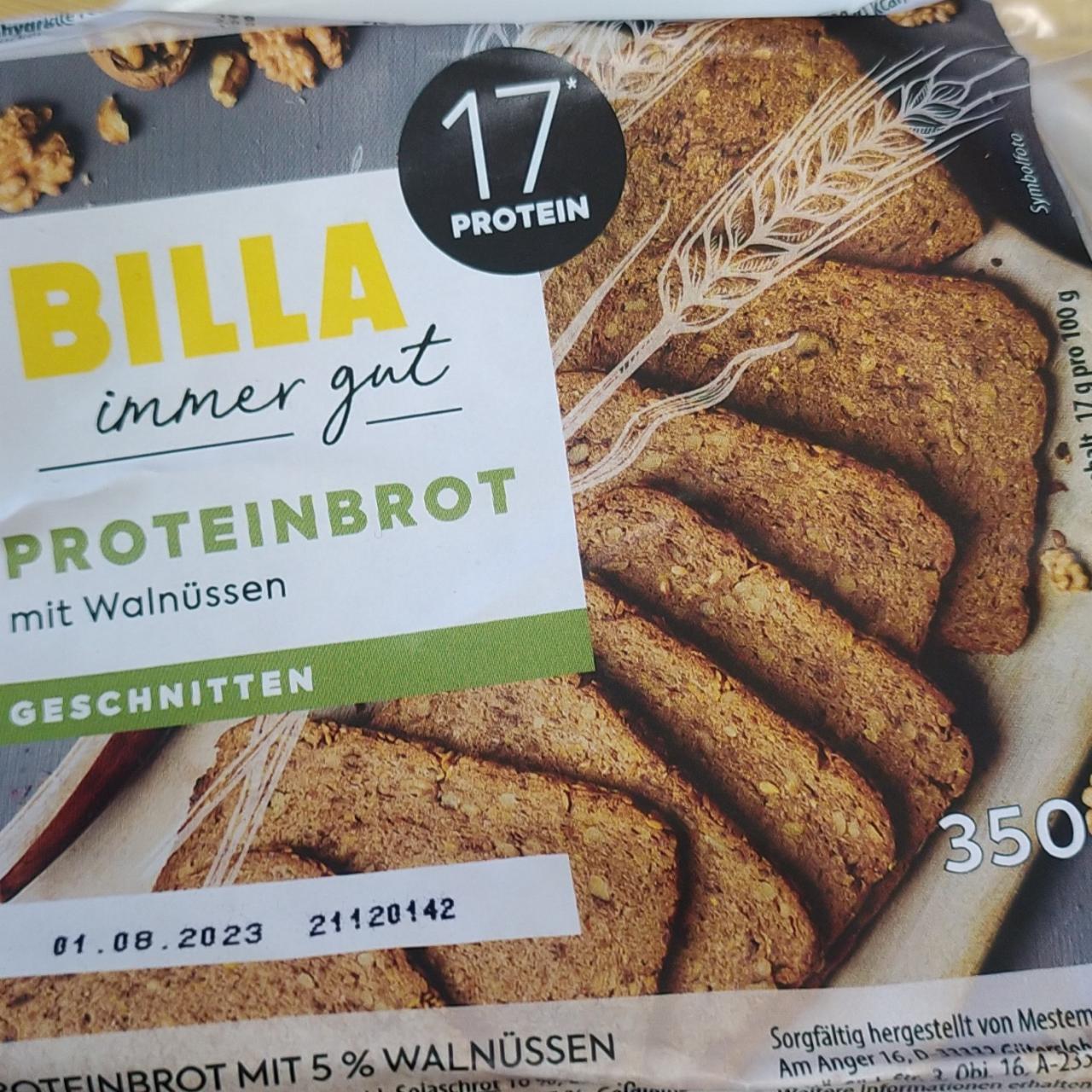 Fotografie - Proteinbrot mit Walnüssen Billa