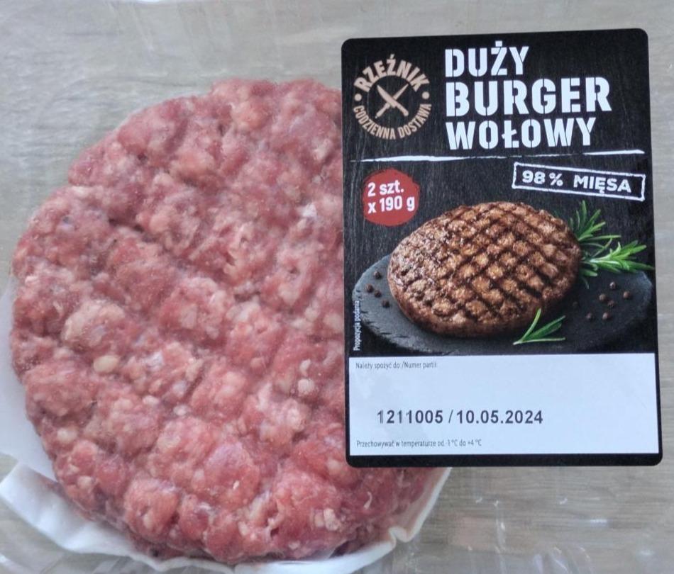 Fotografie - Duźy burger wołowy Rzeźnik