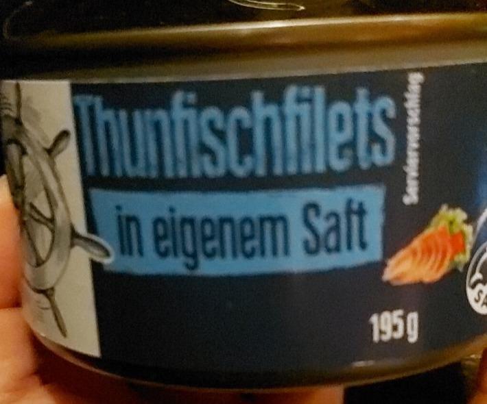 Fotografie - Thunfischfilets in eigenem Saft Penny