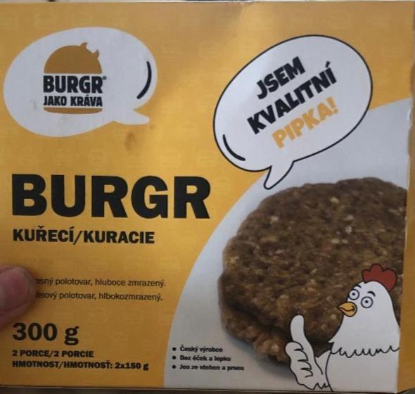 Fotografie - Kuřecí Burgr jako kráva