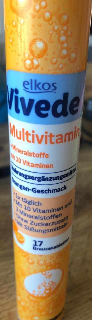 Fotografie - Vivede Multivitamin Brausetabletten Elkos