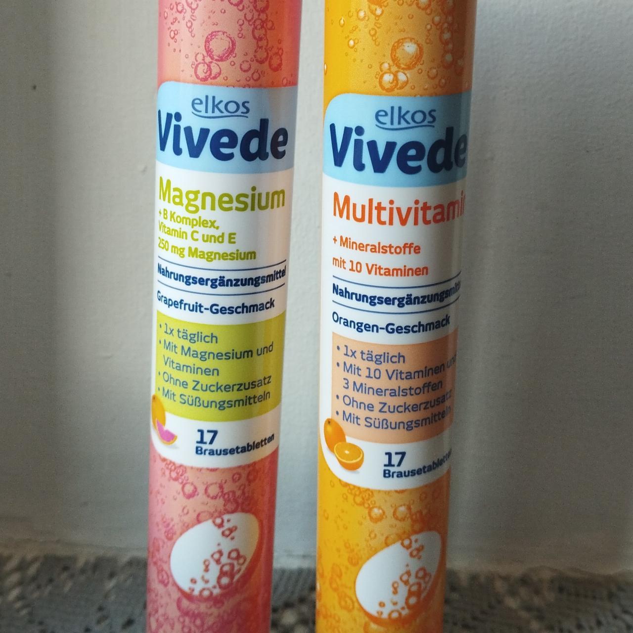 Fotografie - Vivede Multivitamin Brausetabletten Elkos