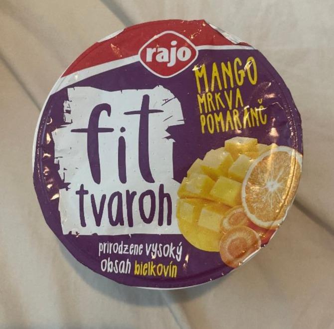 Fotografie - Fit tvaroh Mango Mrkva Pomaranč Rajo