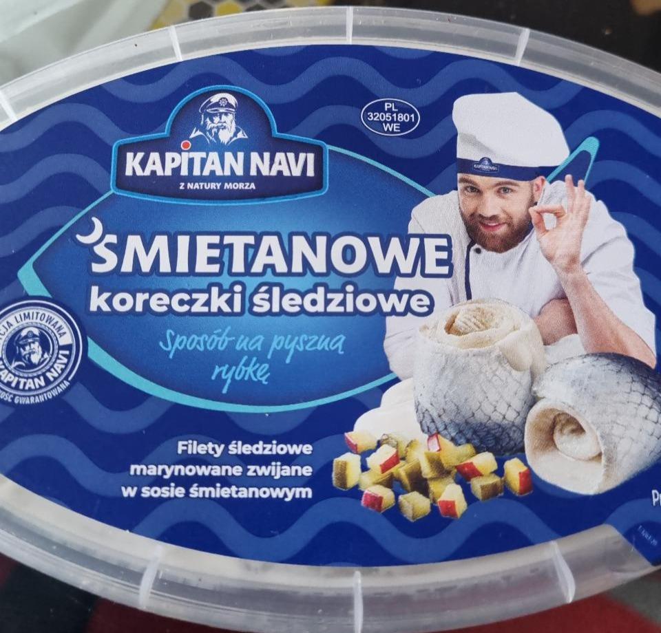 Fotografie - Śmietanowe koreczki śledziowe Kapitan Navi