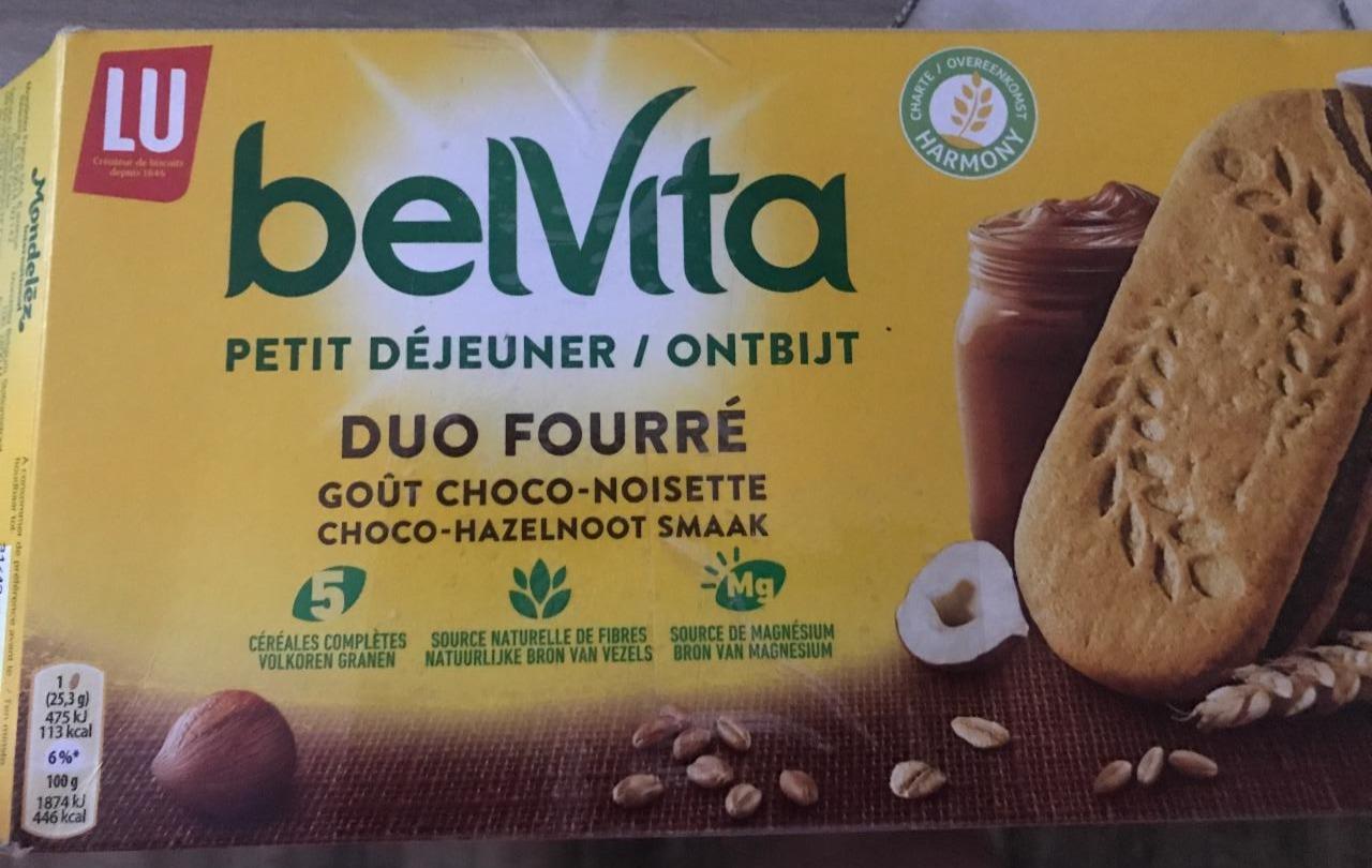 Fotografie - Belvita Petit déjeuner duo fourrés goût choco-noisette LU